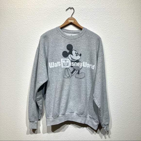 Disney Sweaters - Vintage style Oversized DisneyLand crew neck Sweatshirt